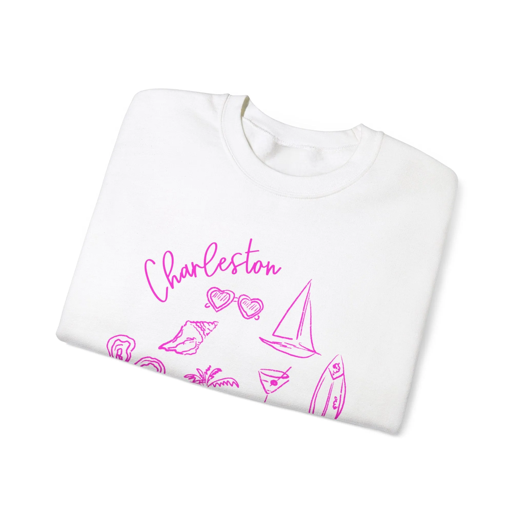 CHARLESTON IN PINK - Crewneck