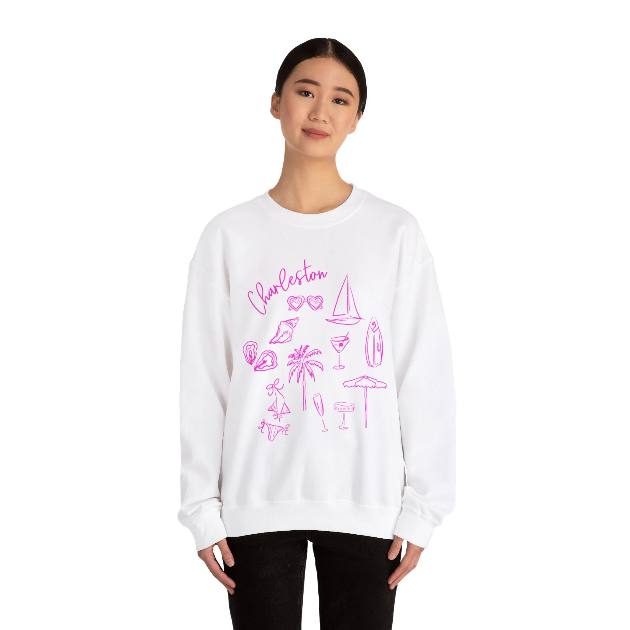 CHARLESTON IN PINK - Crewneck