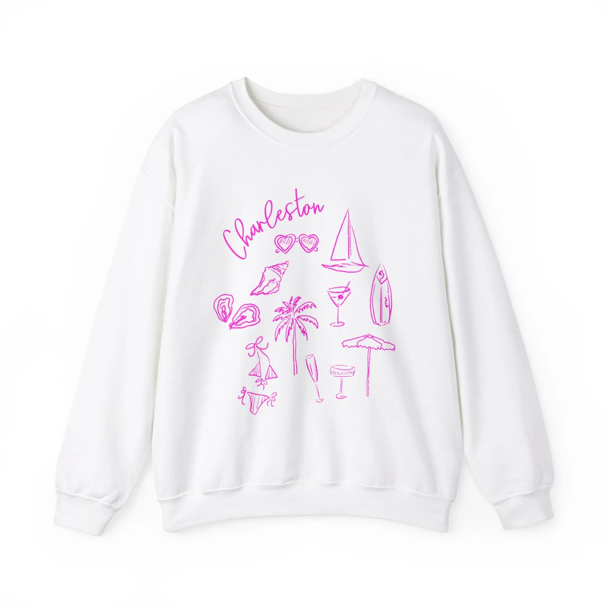 CHARLESTON IN PINK - Crewneck