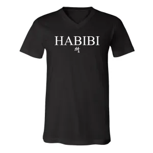 Classic Black and White Habibi V-Neck