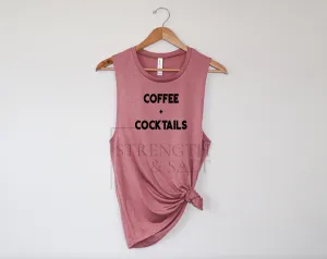 Coffee Cocktails Muscle Tank