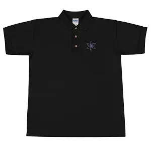 Cosmos Embroidered Polo Shirt