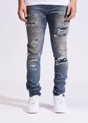 Crysp Denim Atlantic Distressed Indigo
