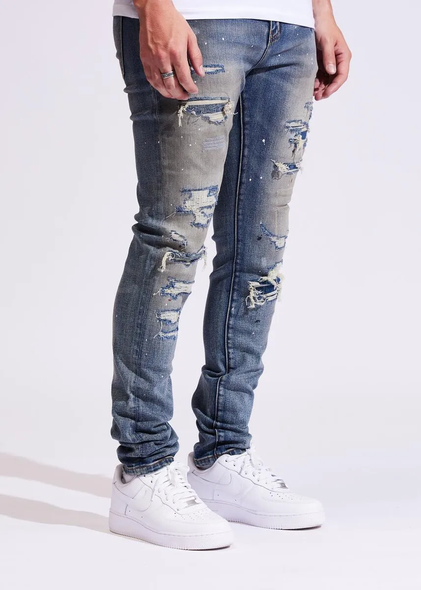 Crysp Denim Atlantic Distressed Indigo