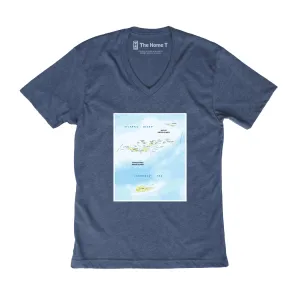 Custom V-Neck T-Shirt