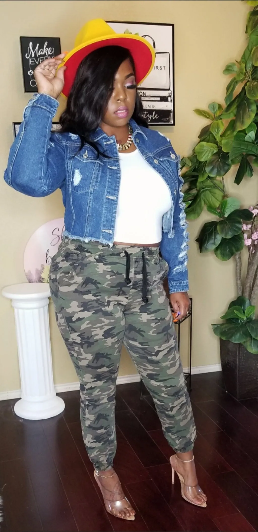 Cut'em Off  (Med. Denim)