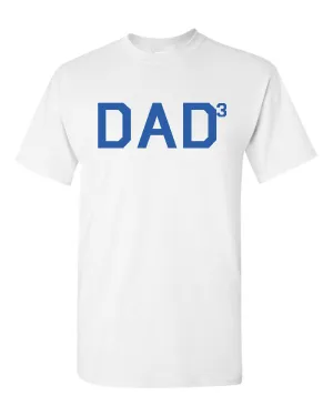 Dad to the third t-shirt father t-shirt dad t-shirt