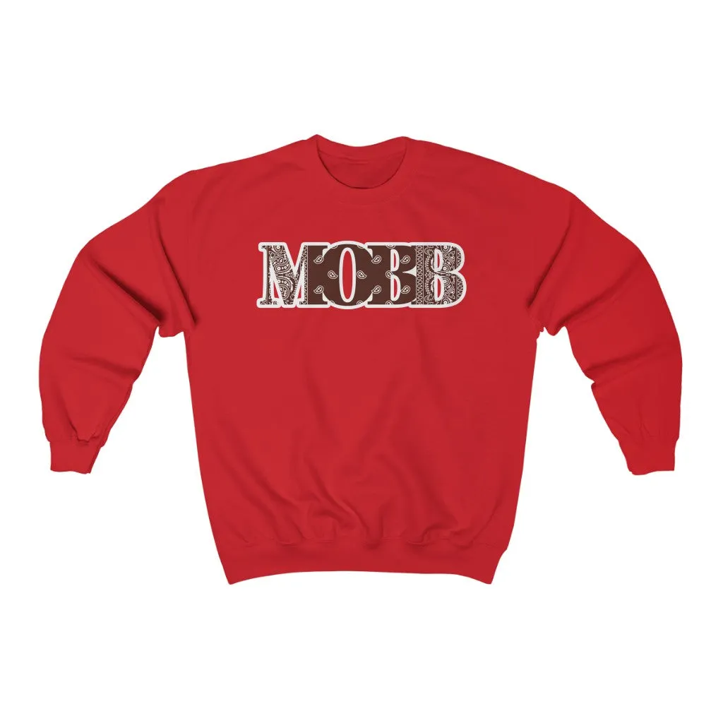 Dark Brown MOBB Bandana Sweatshirt