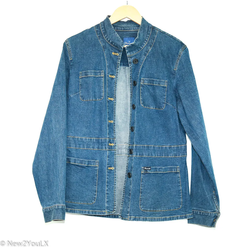 Denim Button Up Jacket (Falconnable)