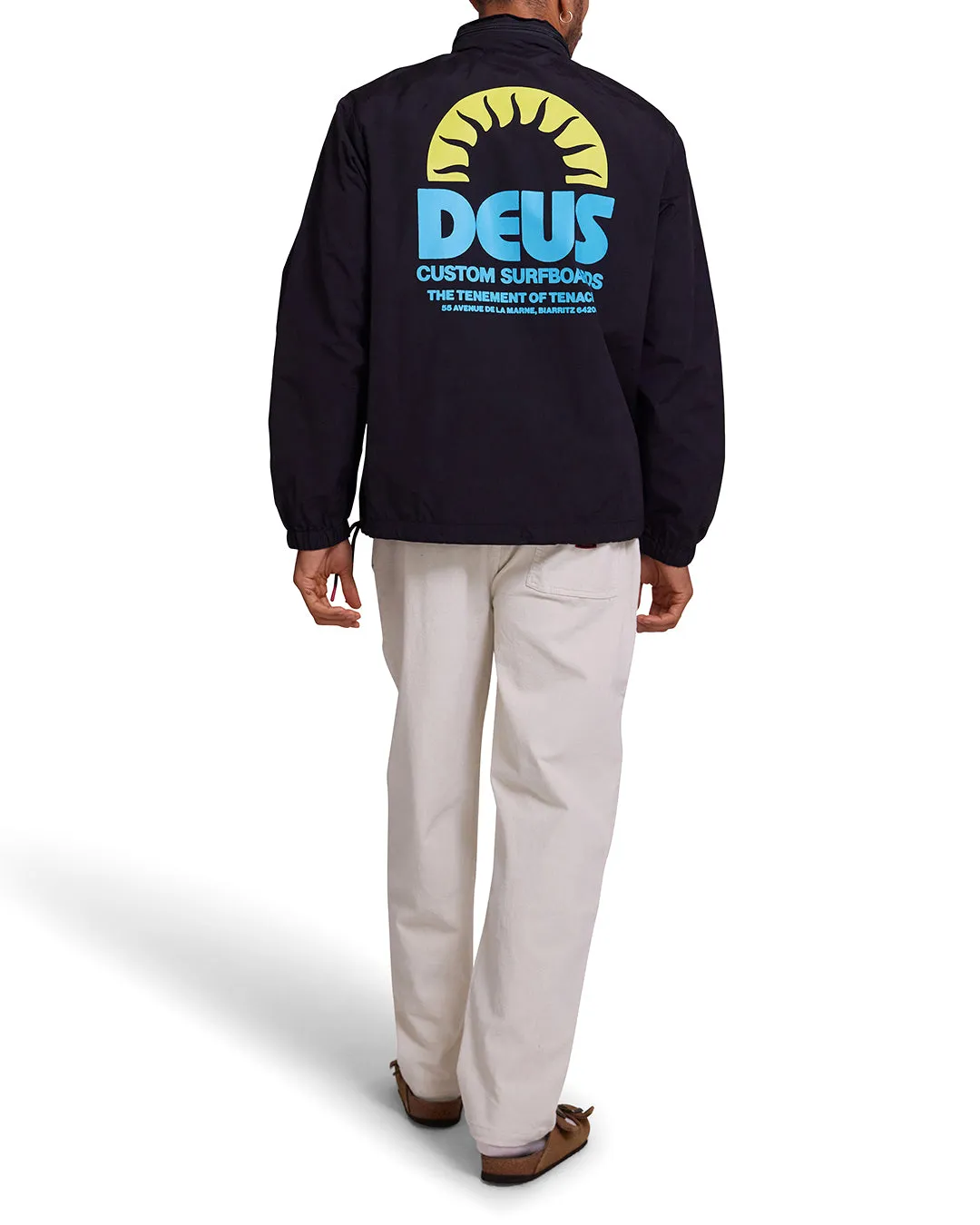 Deus Ex Machina Offshore Windstopper Jacket Anthracite