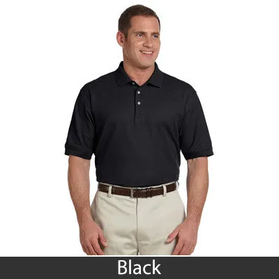 Devon & Jones Men's Pima Pique Short-Sleeve Polo Shirt
