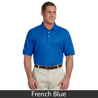Devon & Jones Men's Pima Pique Short-Sleeve Polo Shirt