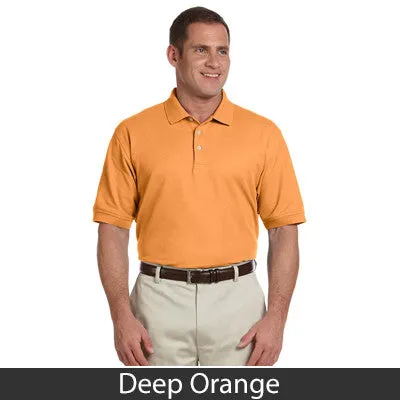 Devon & Jones Men's Pima Pique Short-Sleeve Polo Shirt