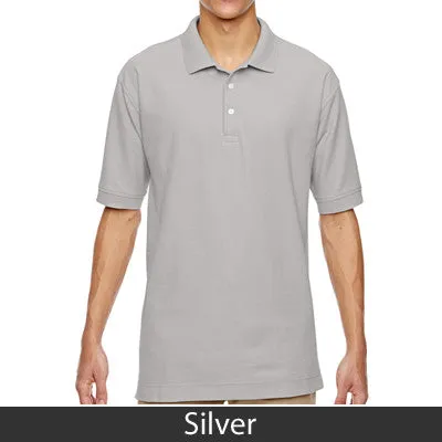 Devon & Jones Men's Pima Pique Short-Sleeve Polo Shirt