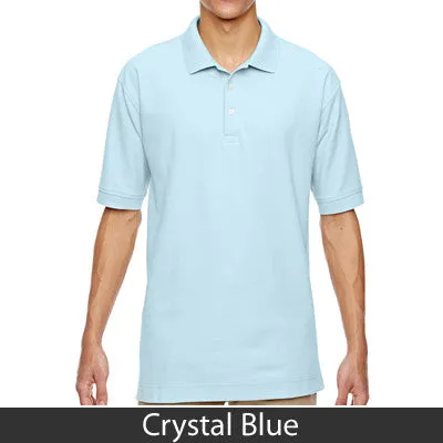 Devon & Jones Men's Pima Pique Short-Sleeve Polo Shirt