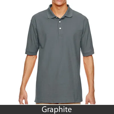 Devon & Jones Men's Pima Pique Short-Sleeve Polo Shirt