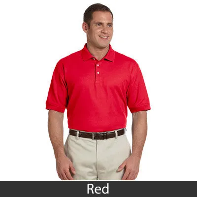 Devon & Jones Men's Pima Pique Short-Sleeve Polo Shirt