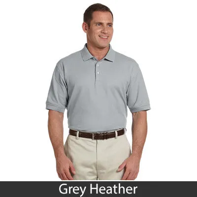 Devon & Jones Men's Pima Pique Short-Sleeve Polo Shirt
