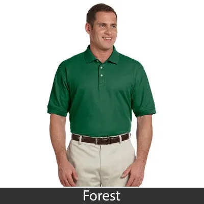 Devon & Jones Men's Pima Pique Short-Sleeve Polo Shirt