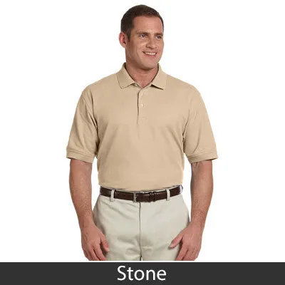 Devon & Jones Men's Pima Pique Short-Sleeve Polo Shirt