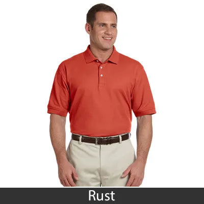 Devon & Jones Men's Pima Pique Short-Sleeve Polo Shirt