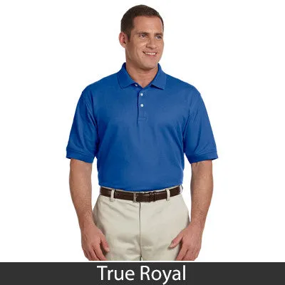 Devon & Jones Men's Pima Pique Short-Sleeve Polo Shirt