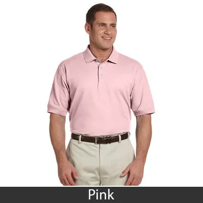 Devon & Jones Men's Pima Pique Short-Sleeve Polo Shirt