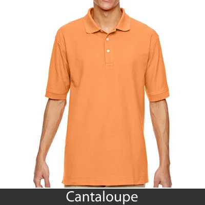 Devon & Jones Men's Pima Pique Short-Sleeve Polo Shirt