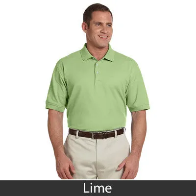 Devon & Jones Men's Pima Pique Short-Sleeve Polo Shirt