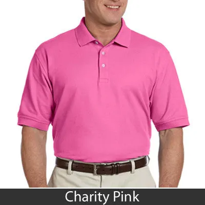 Devon & Jones Men's Pima Pique Short-Sleeve Polo Shirt