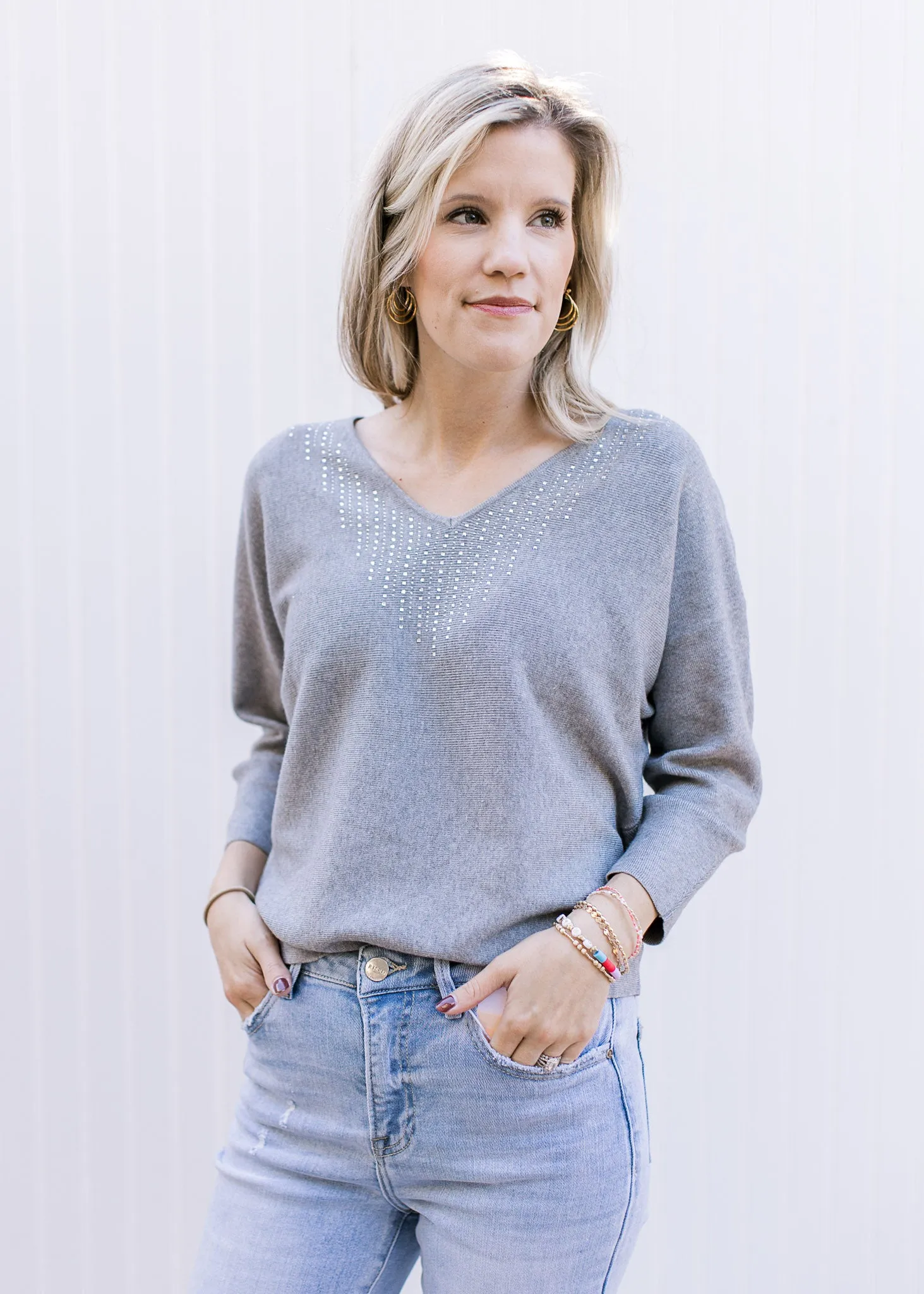 Diamond in the Rough Sweater