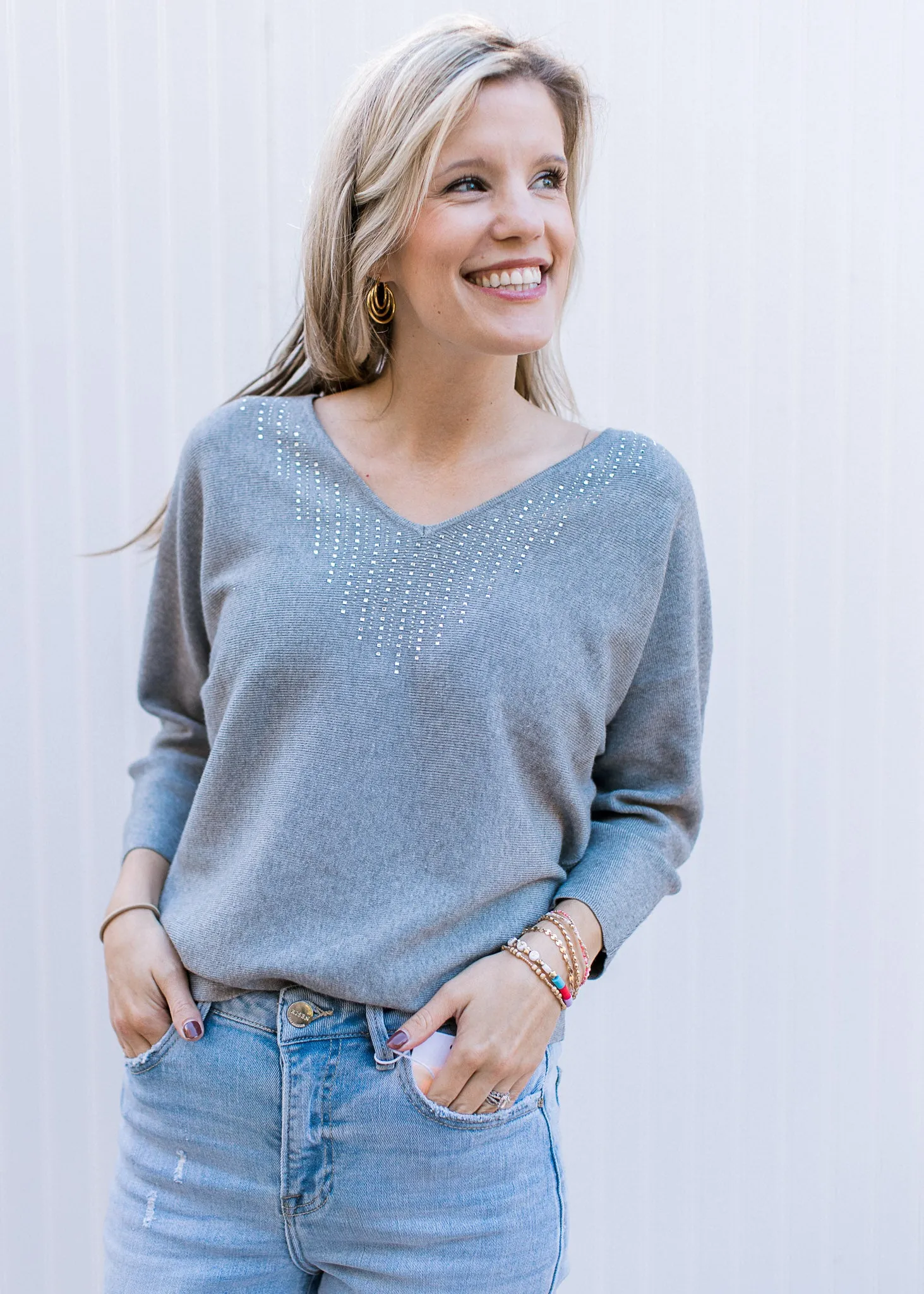 Diamond in the Rough Sweater