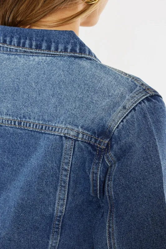 Distressed Denim Jacket
