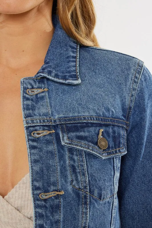 Distressed Denim Jacket