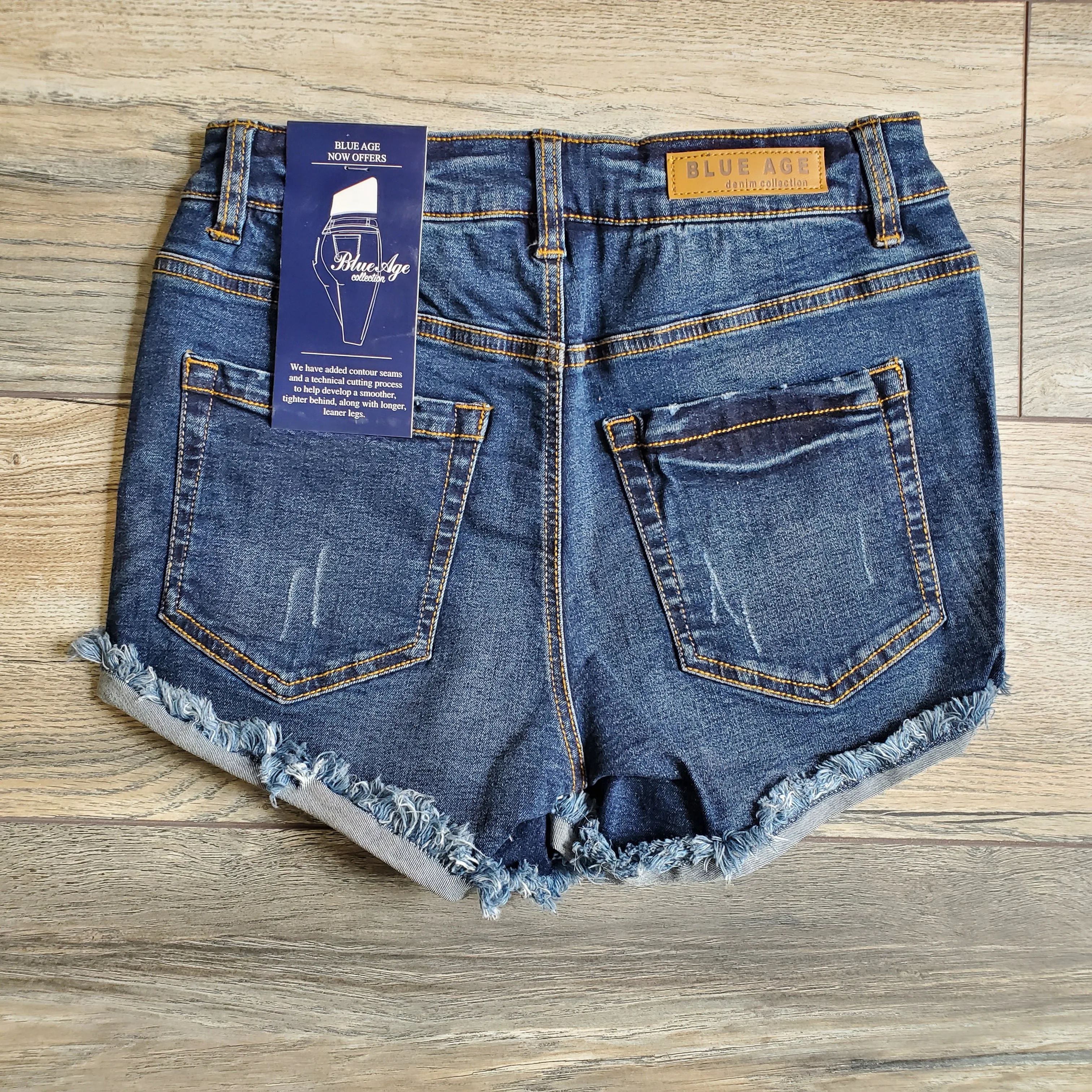 Distressed Jean Shorts