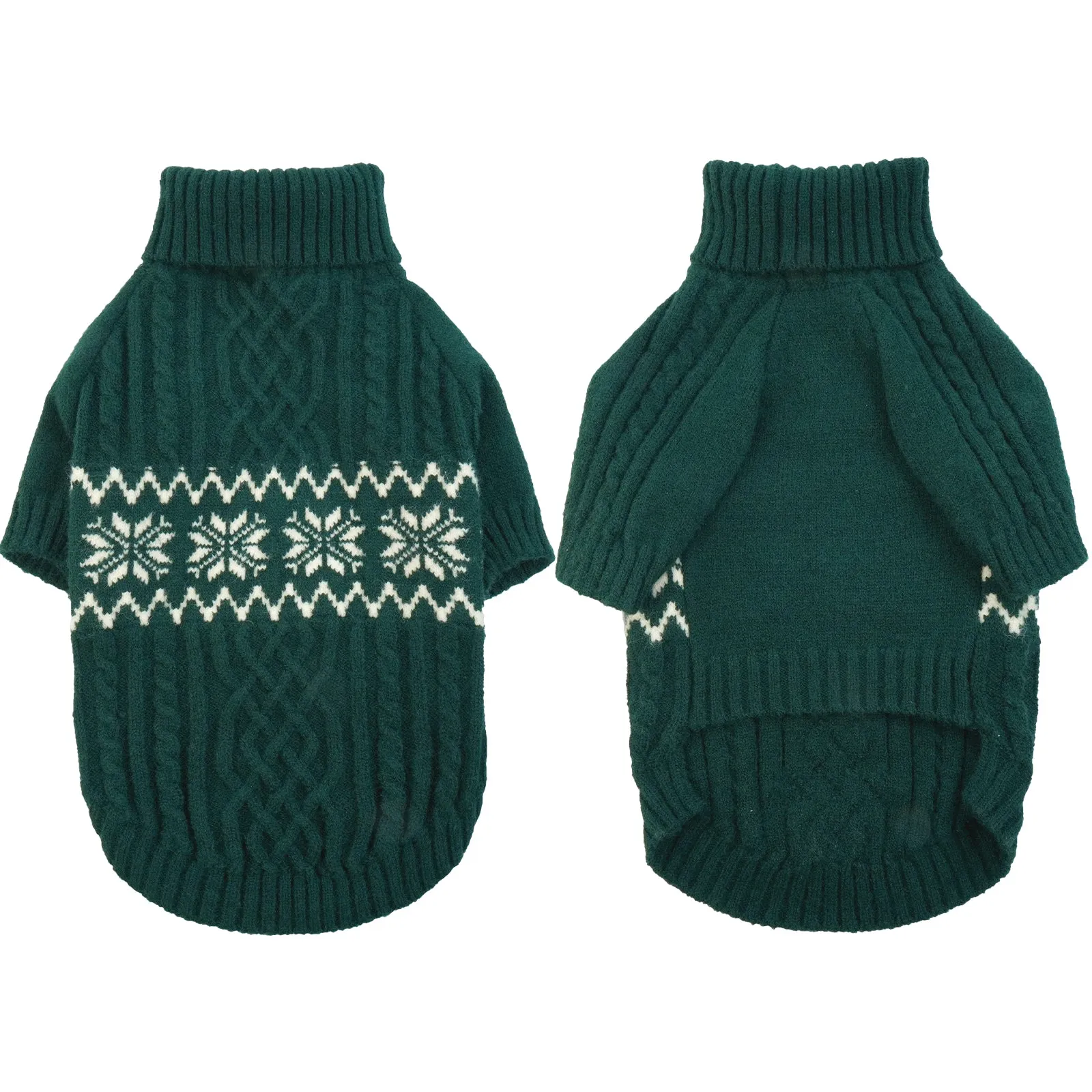 Dog Sweater Christmas Clothes, Pullover Puppy Knitwear Apparel