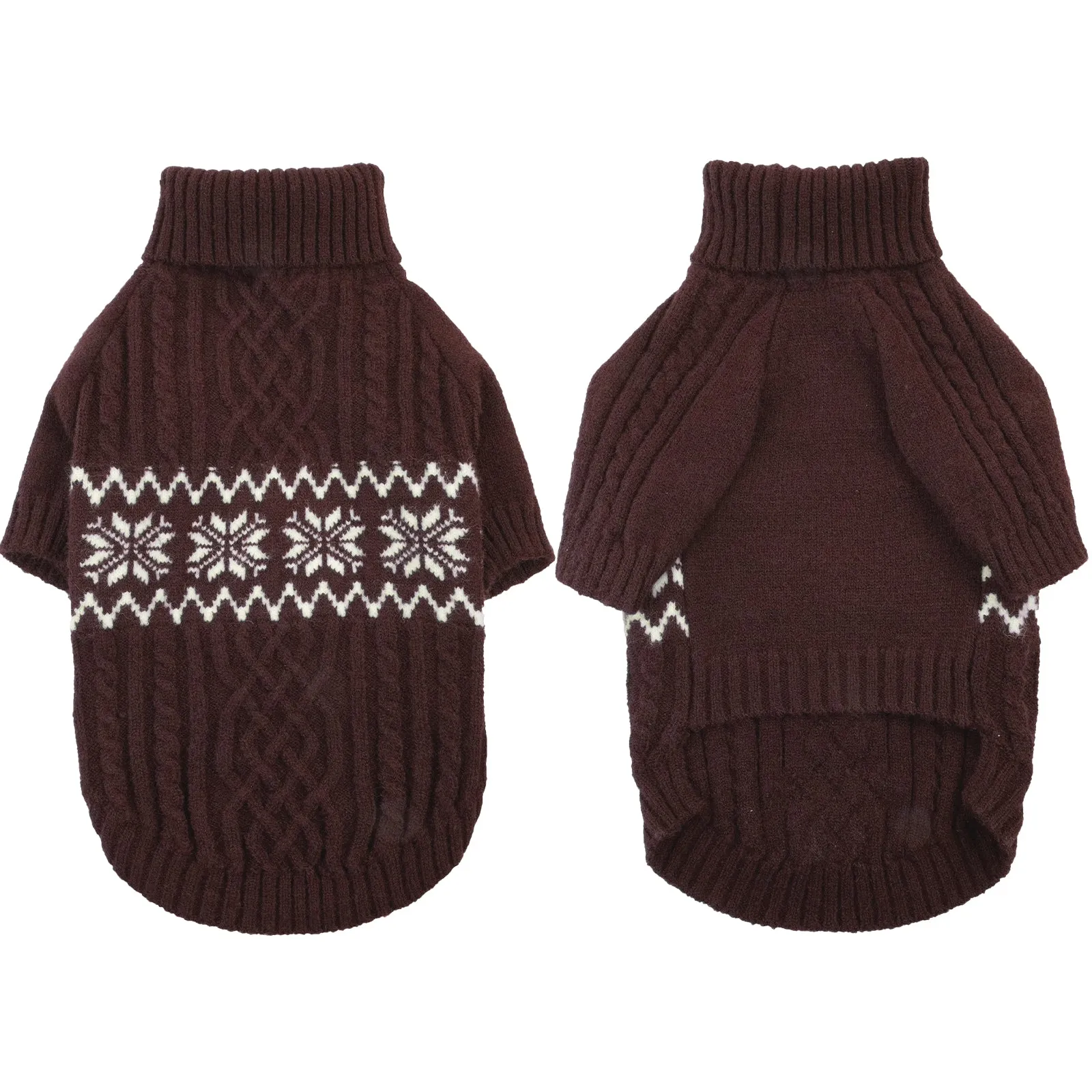 Dog Sweater Christmas Clothes, Pullover Puppy Knitwear Apparel