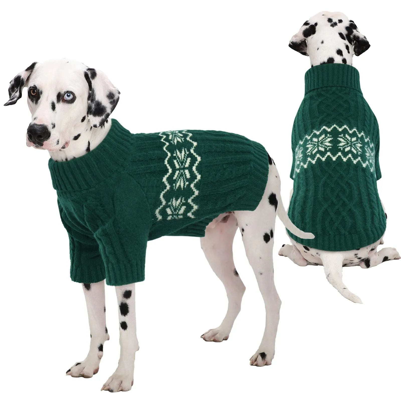 Dog Sweater Christmas Clothes, Pullover Puppy Knitwear Apparel