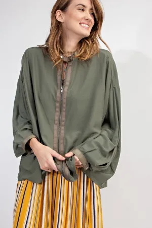Dolman Sleeve Jacket