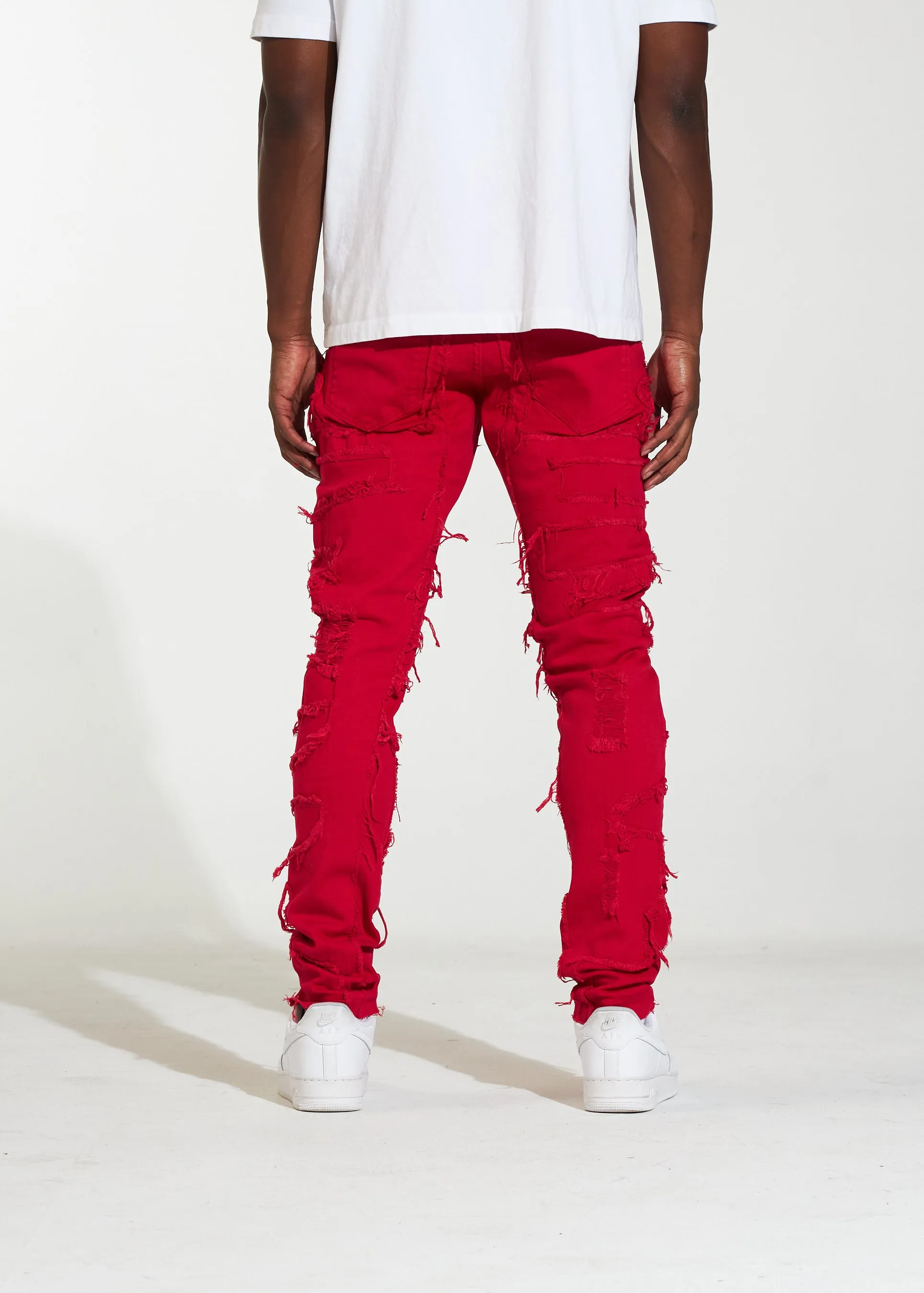 Edison Denim (Red)