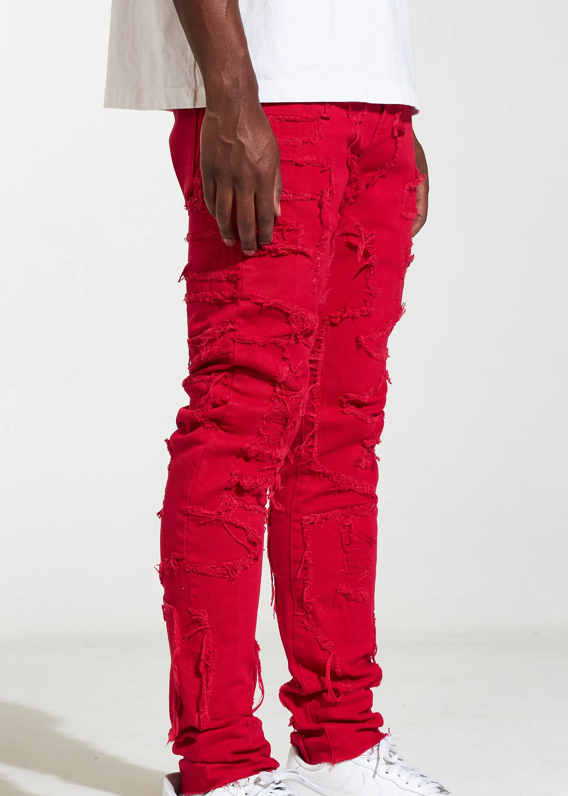 Edison Denim (Red)