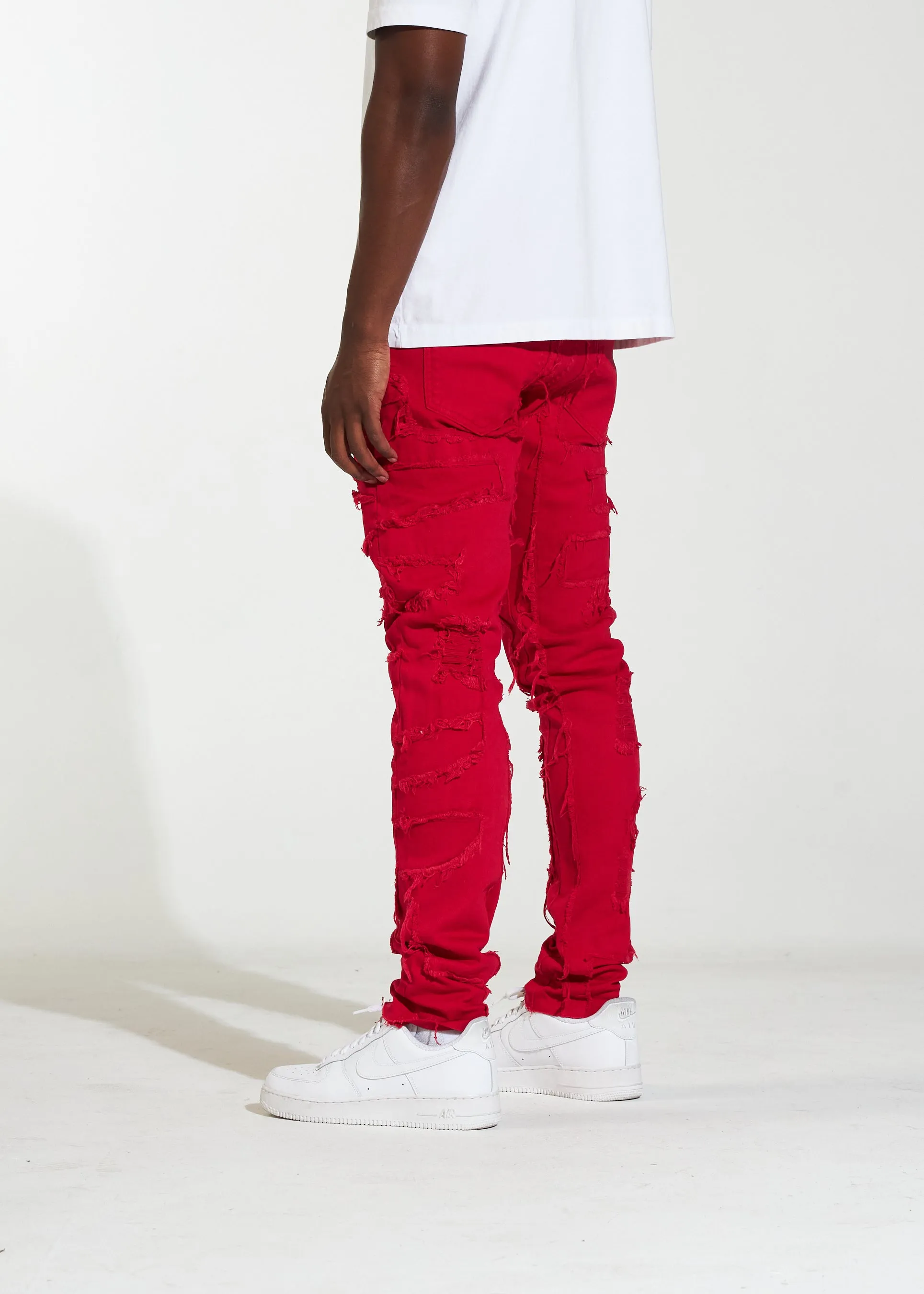 Edison Denim (Red)