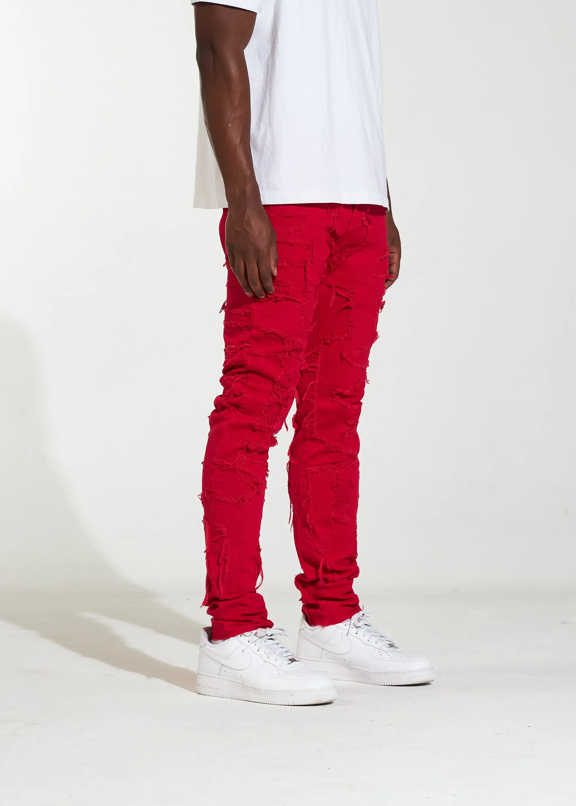 Edison Denim (Red)