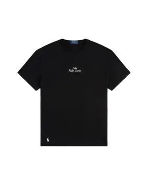 Embroidered Logo T-Shirt - Black