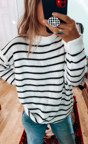 Emery Stripped Sweater