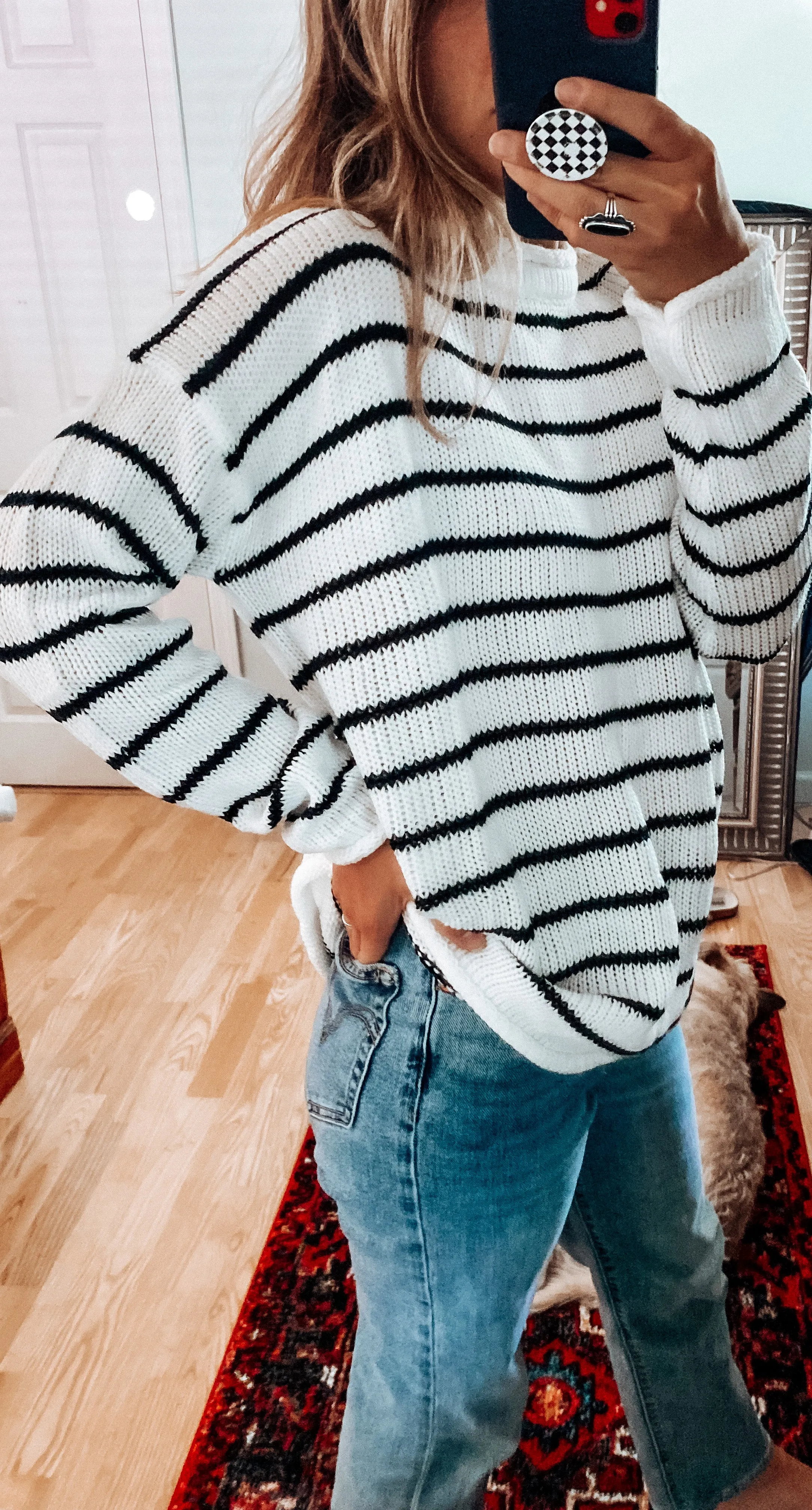 Emery Stripped Sweater