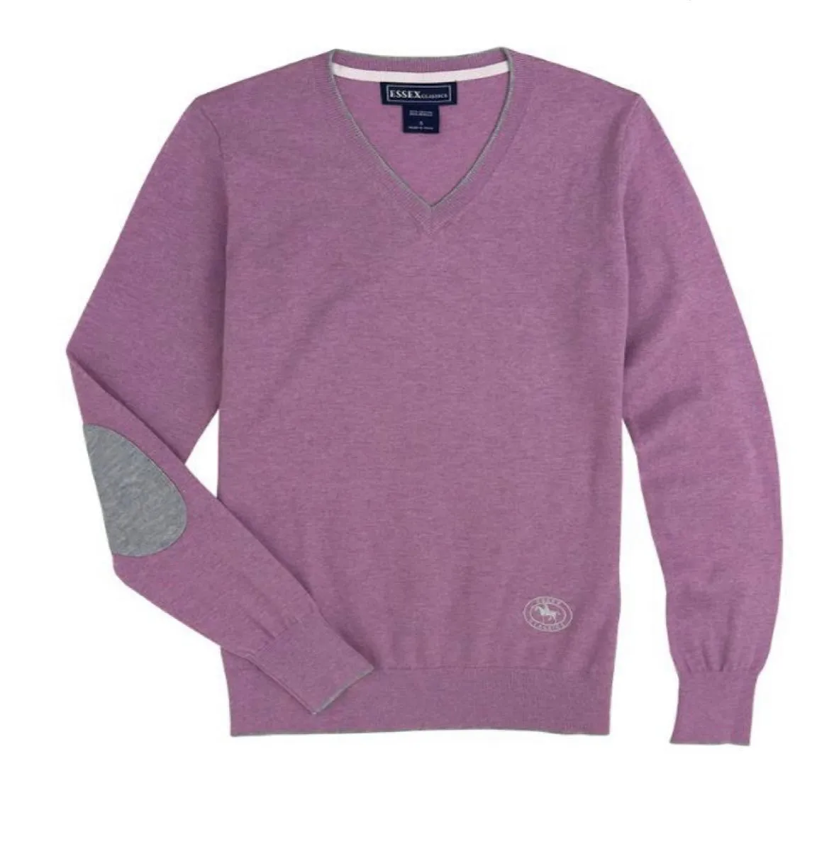 Essex Classics Elbow Patch Sweater
