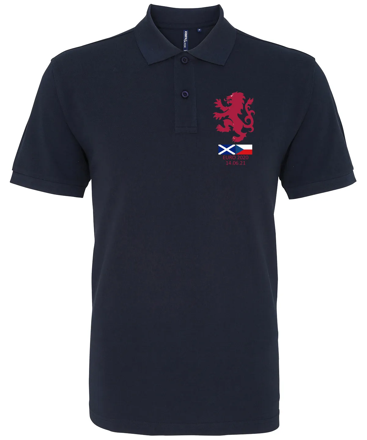 Euro 2020 Scotland v Czech Republic Polo Shirt