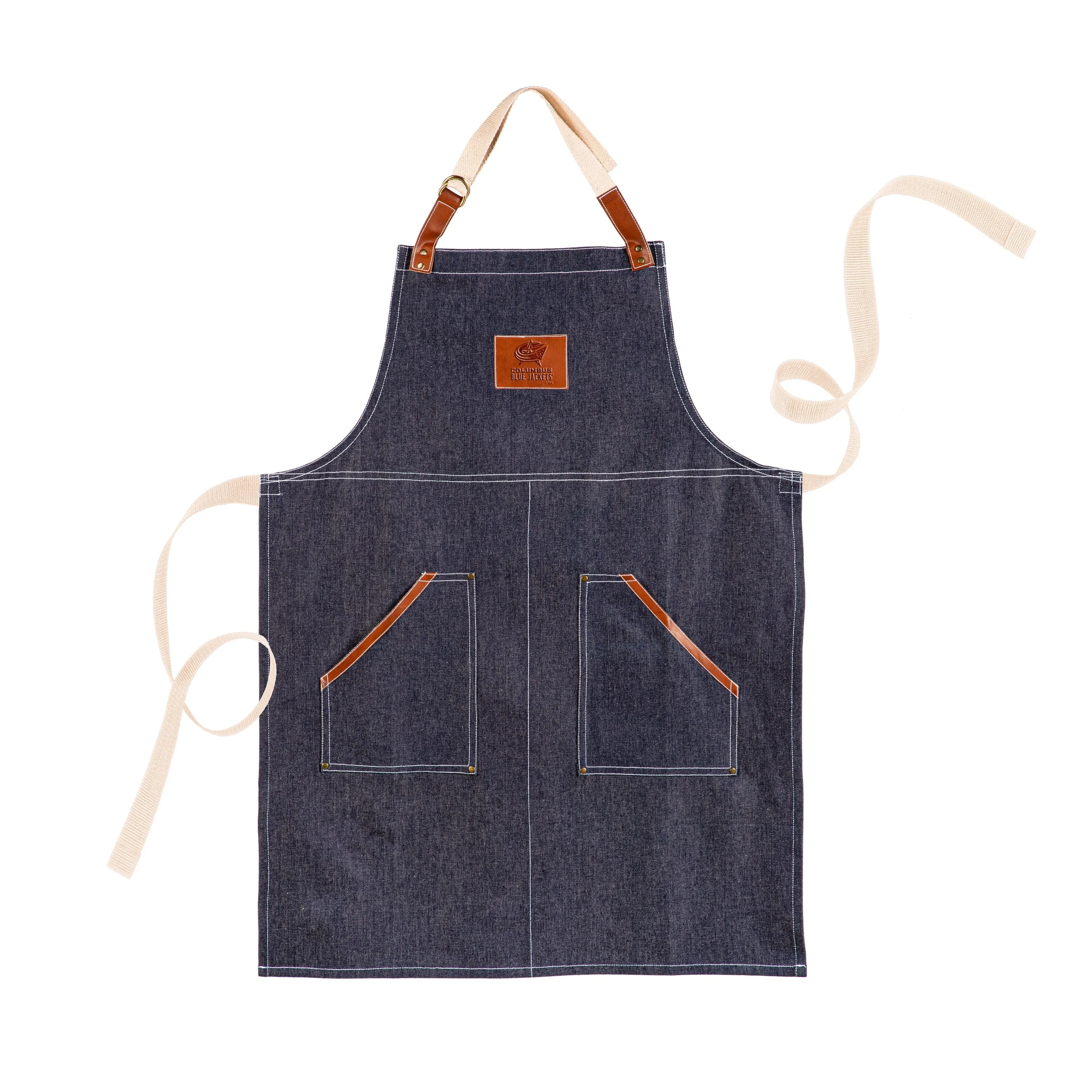Evergreen Gifts,Denim Apron, Columbus Blue Jackets,26x34x0.01 Inches