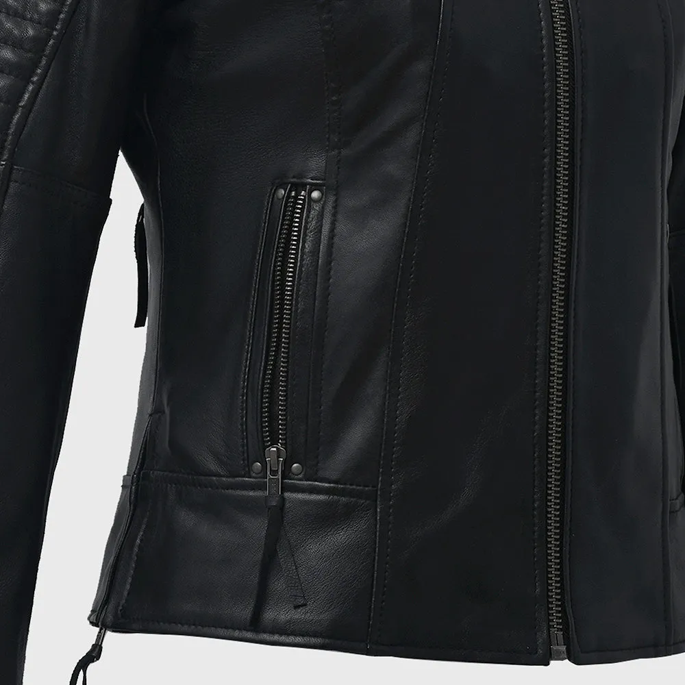 FASHIONABLE Motorcycle Leather Jacket